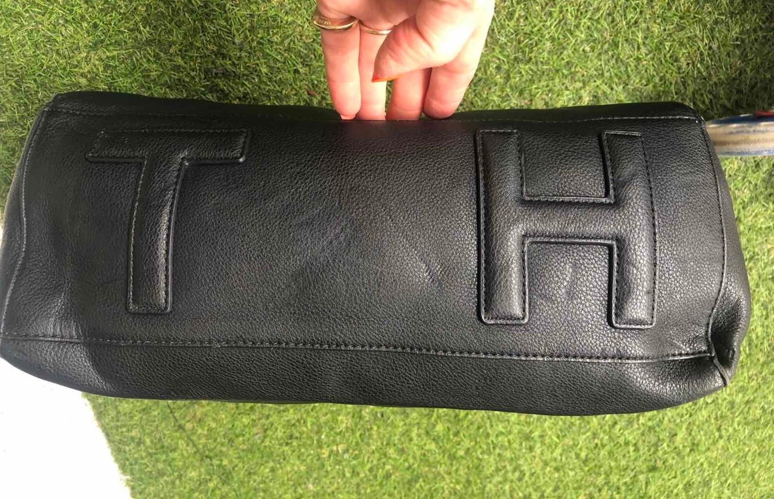 Кожаная сумка Hilfiger