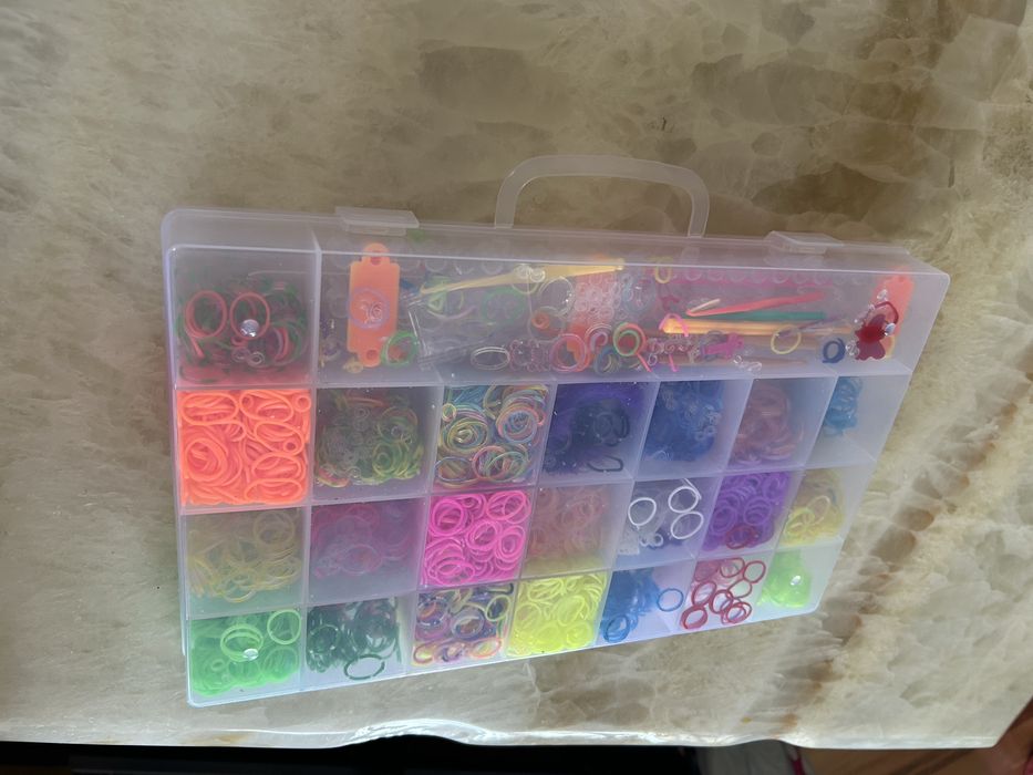 Большой набор для плетения резинок Loom Bands