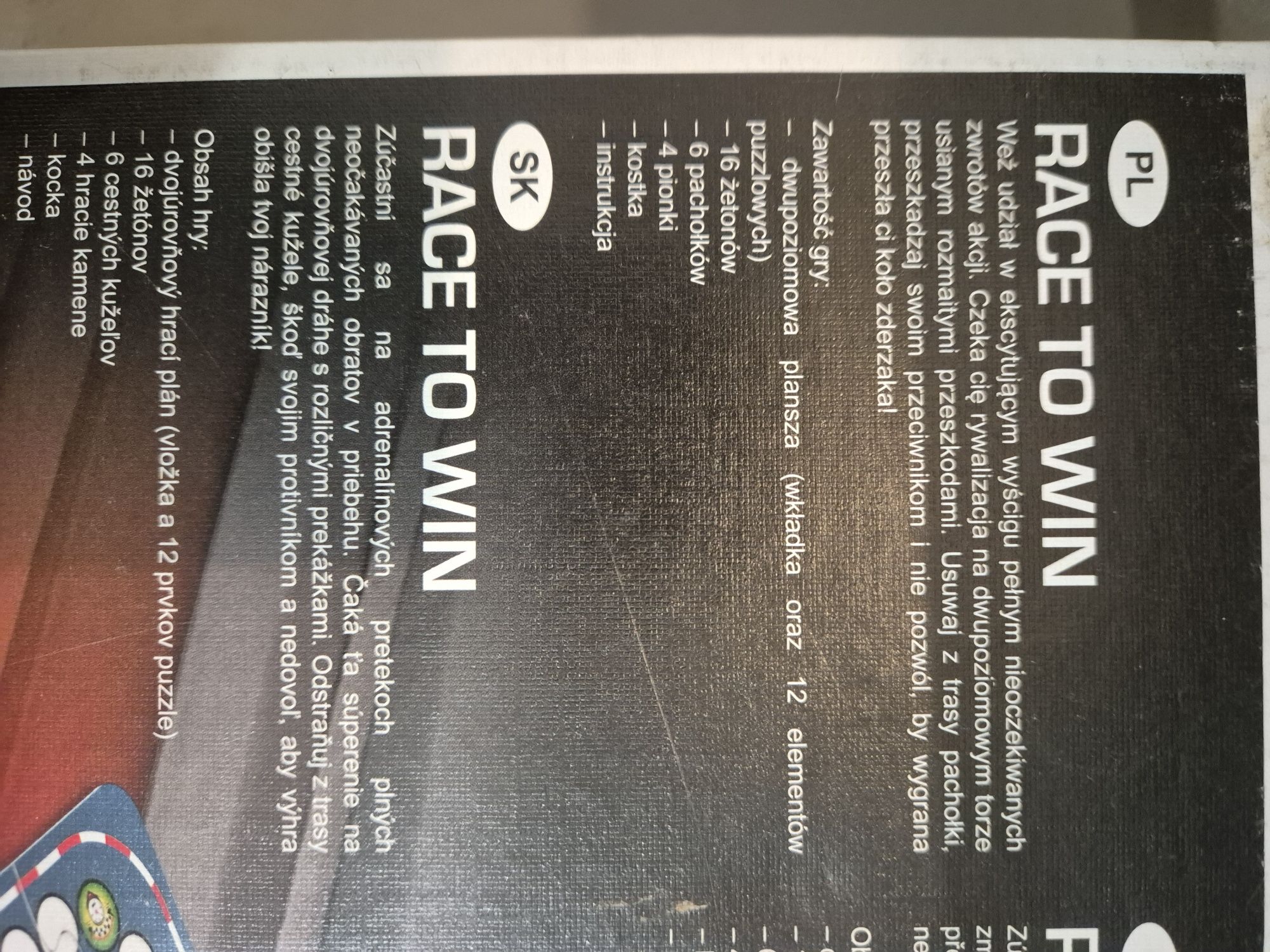 Gra planszowa - Zwycięski Wyścig - Race to Win