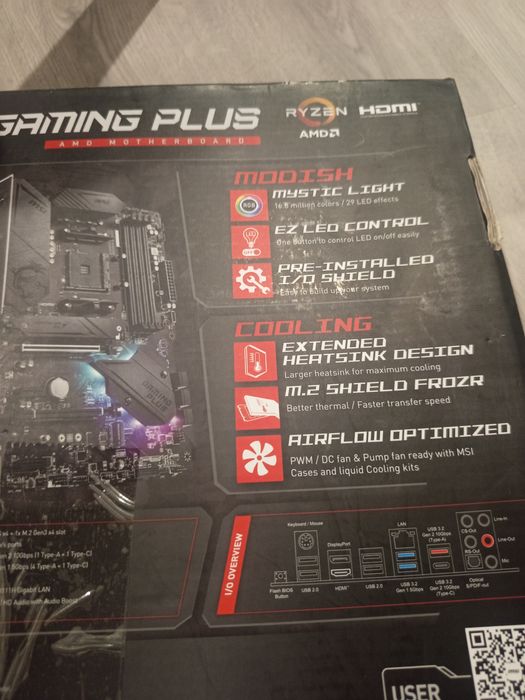 Płyta główna B550 geming plus AMD socket am4