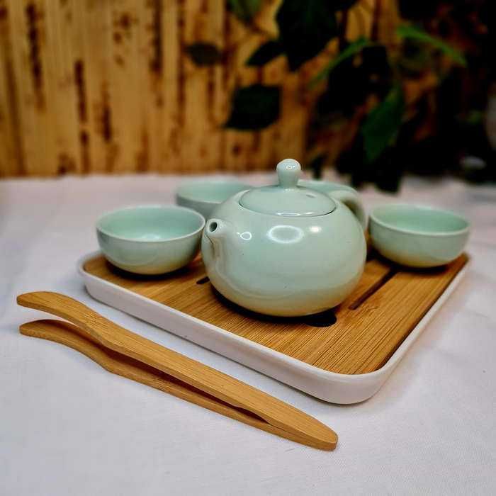 Китайський дорожній набір для чайної церемонії 9 предметів