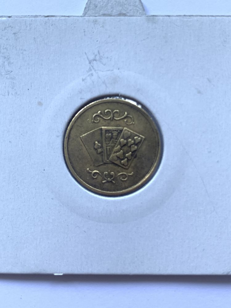 Zeton moneta kasyna warszawskiego