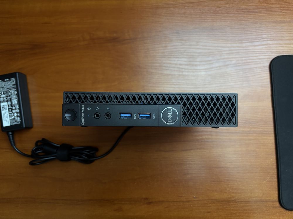 Dell OptiPlex 3060 Micro i3-8100T 8/256GB Windows 11 zasilacz