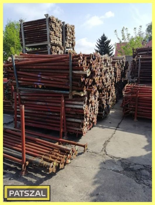 Łask -Stemple budowlane, podpory szalunkowe 3,60 m, stropowe regul.