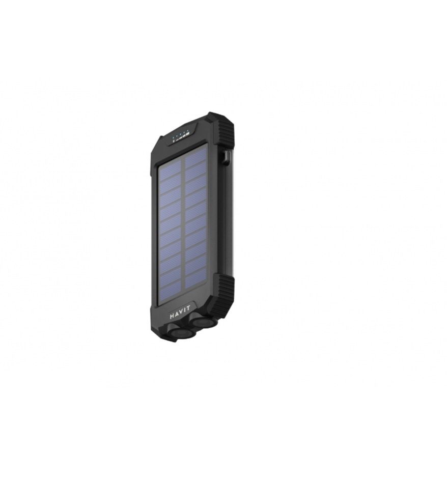 10000 mAh Solar power bank HAVIT PN-W05 Black