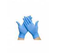 Медицинские нитриловые перчатки рукавички