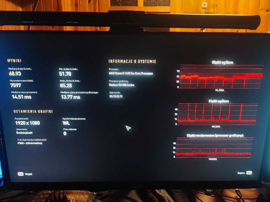 Komputer do gier Ryzen 5 | RX 580 8GB | 16GB