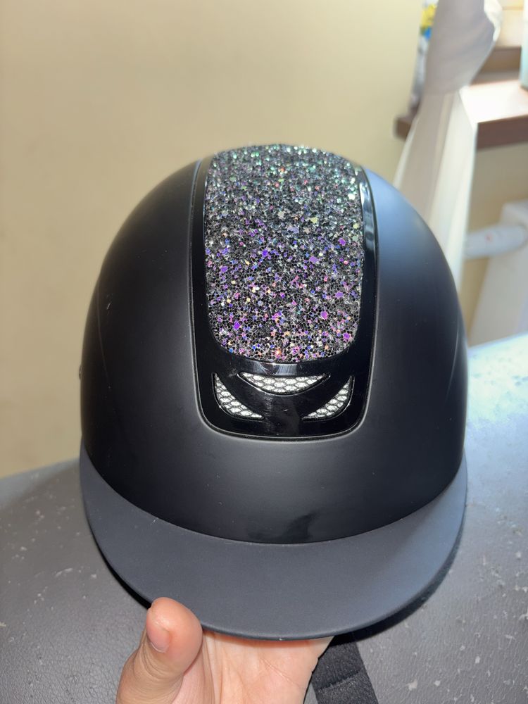 Kask jeździecki HKM