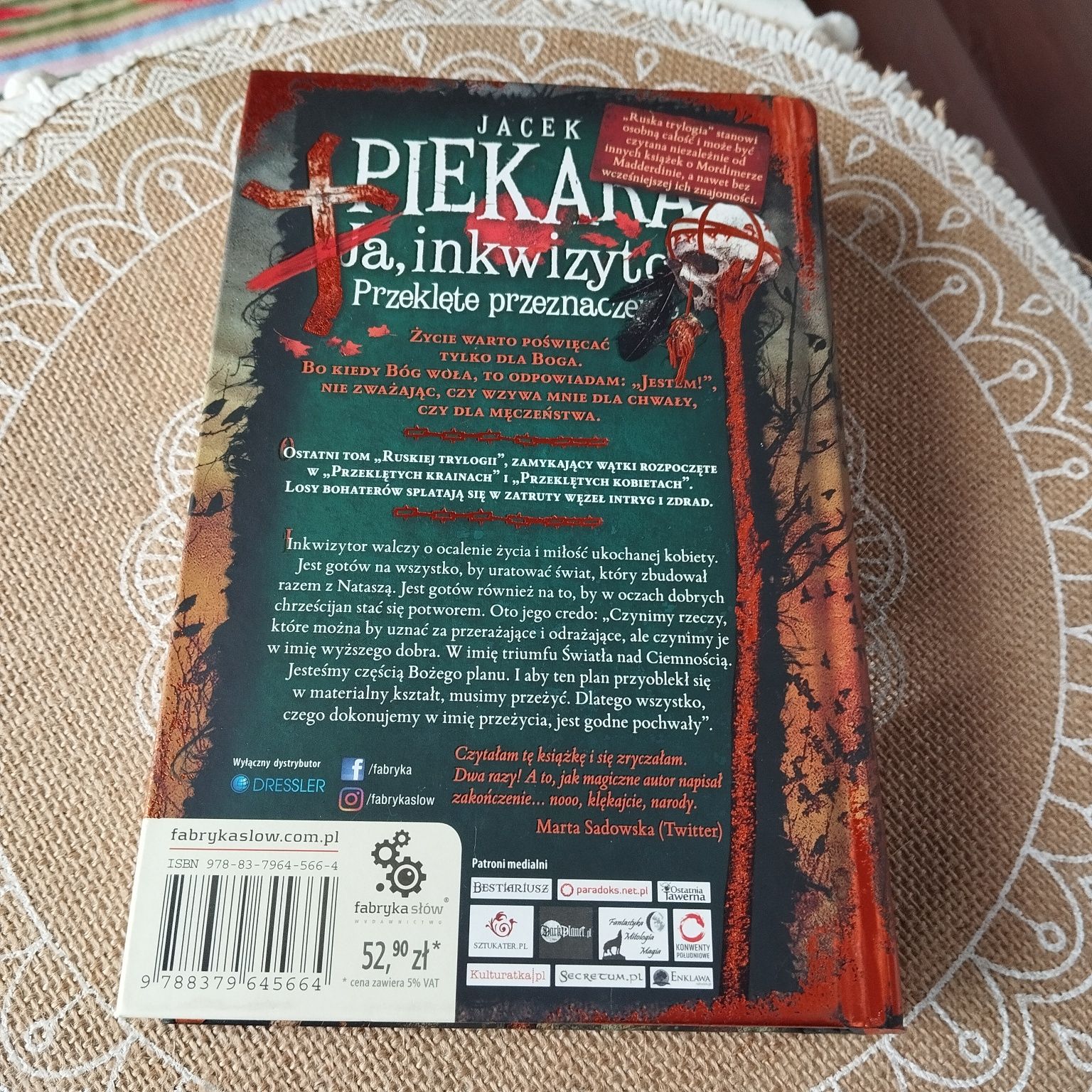 Ja inkwizytor Przeklęte przeznaczenie Jacek Piekara