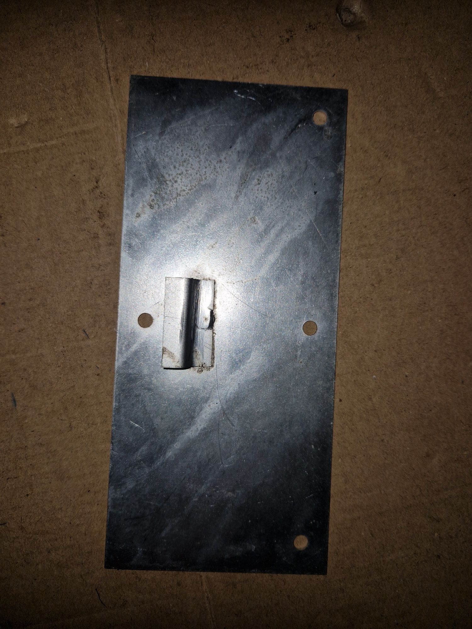 Nowa blacha mocowania chlapacza wsk 125 175 PL