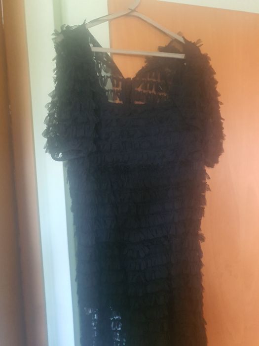 Vestido preto   novo ,