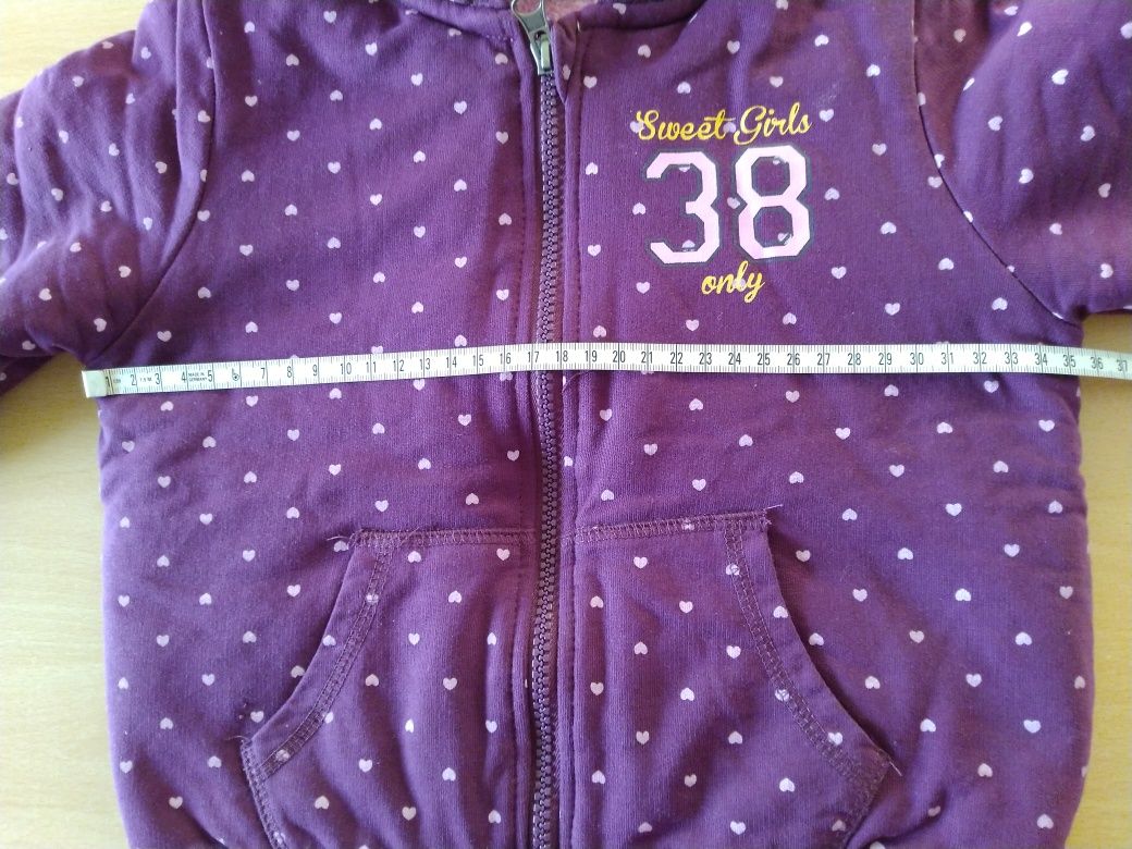 Lidl Lupilu ciepła bluza 98/104