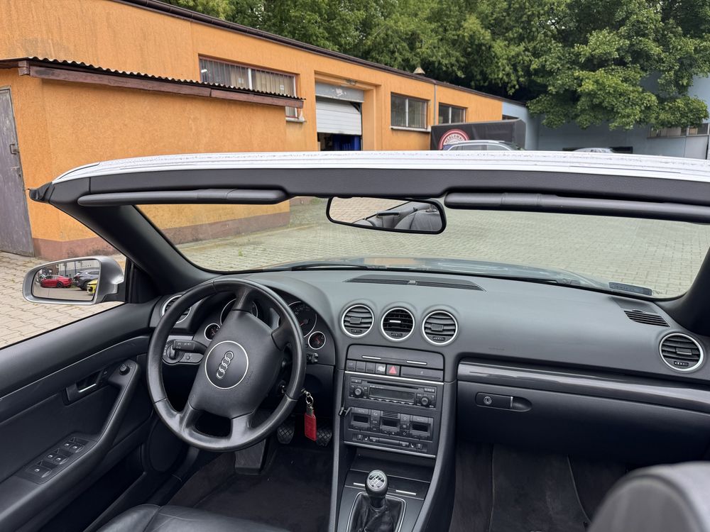Audi A4 b6 cabrio 2.0 benzyna, niski przebieg, w dobrym stanie