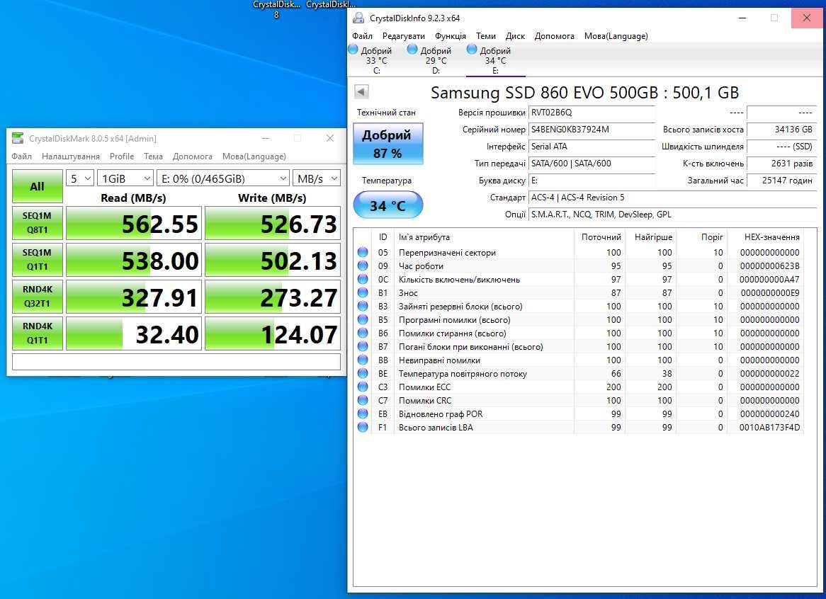 SSD Samsung EVO 860 500GB