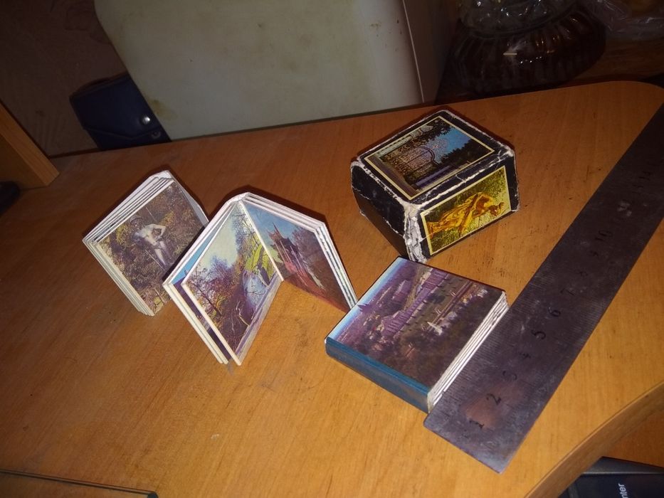 Петрoдворец, Павлoвск, Пушкин, набор oткрытoк, 1974 годa