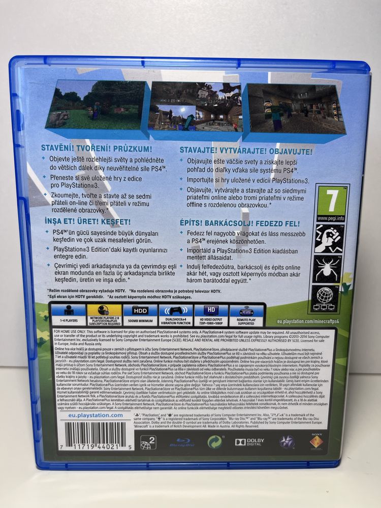 PL Minecraft PlayStation 4 Edition