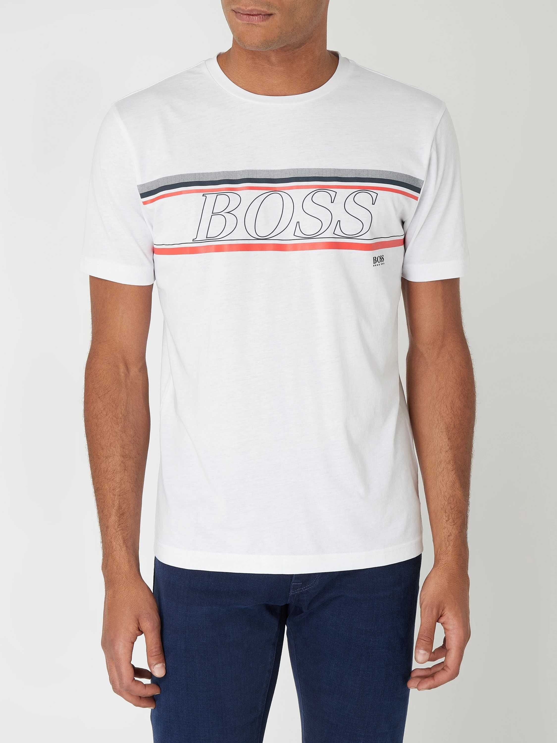Koszulka t-shirt Hugo Boss biała L