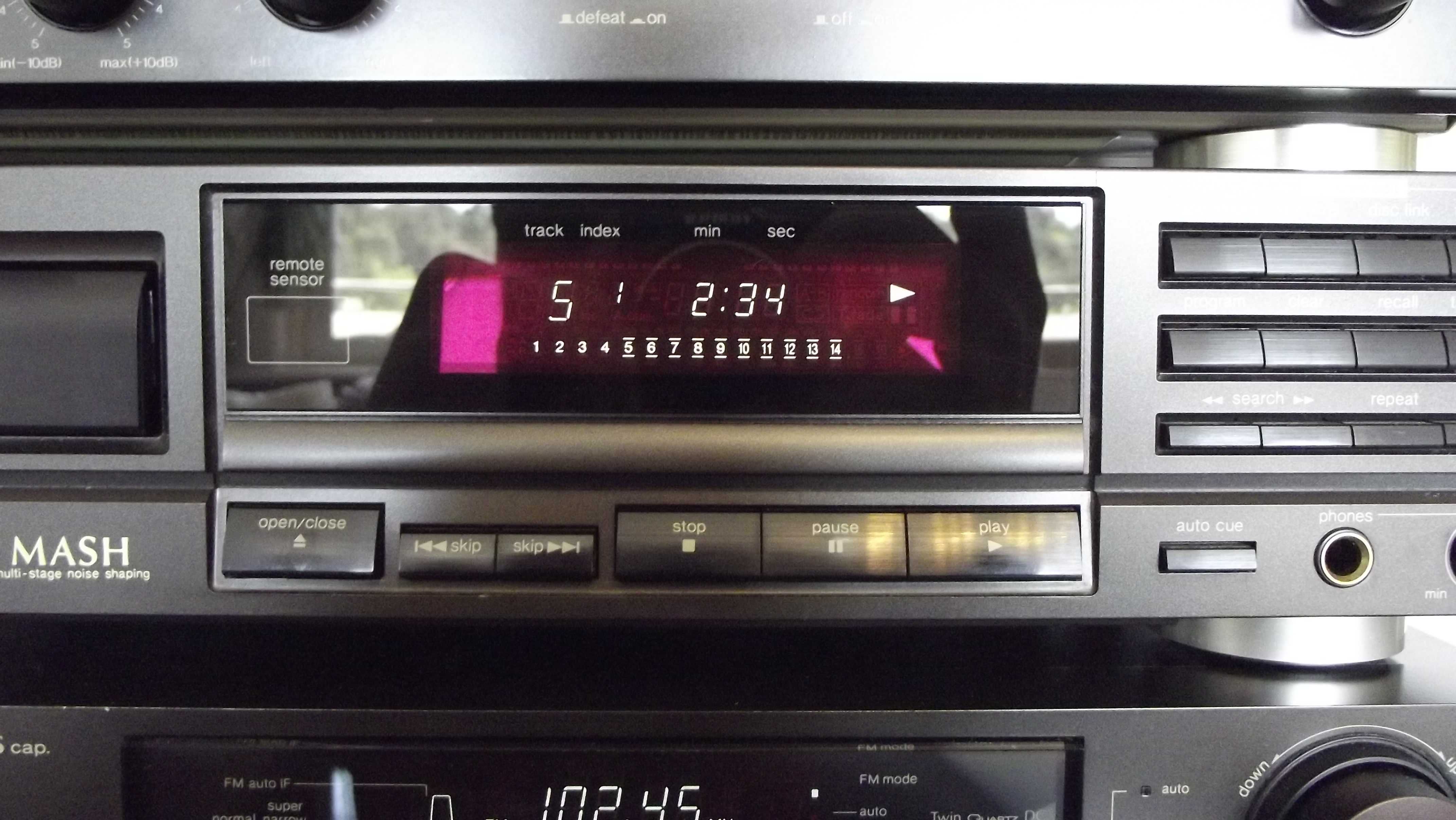 Odtwarzacz CD TECHNICS SL-P277A Czyta CD i CDr