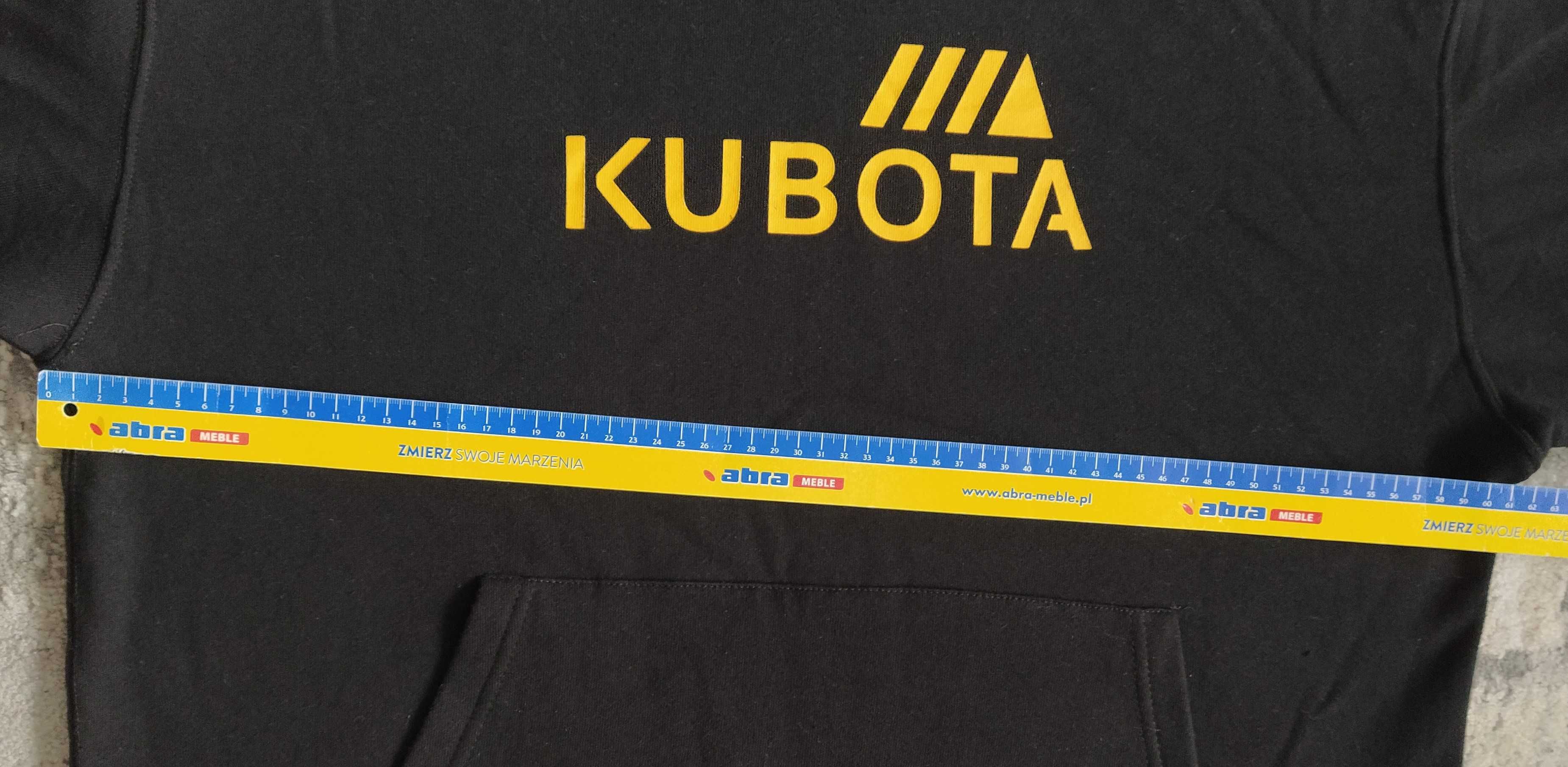 Czarna bluza z kapturem Kubota Unisex