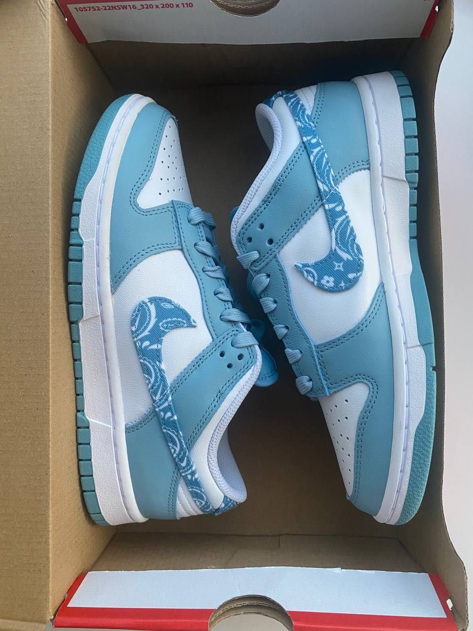 Оригинал 100% / EUR39 Кожаные кроссовки Nike Dunk Low