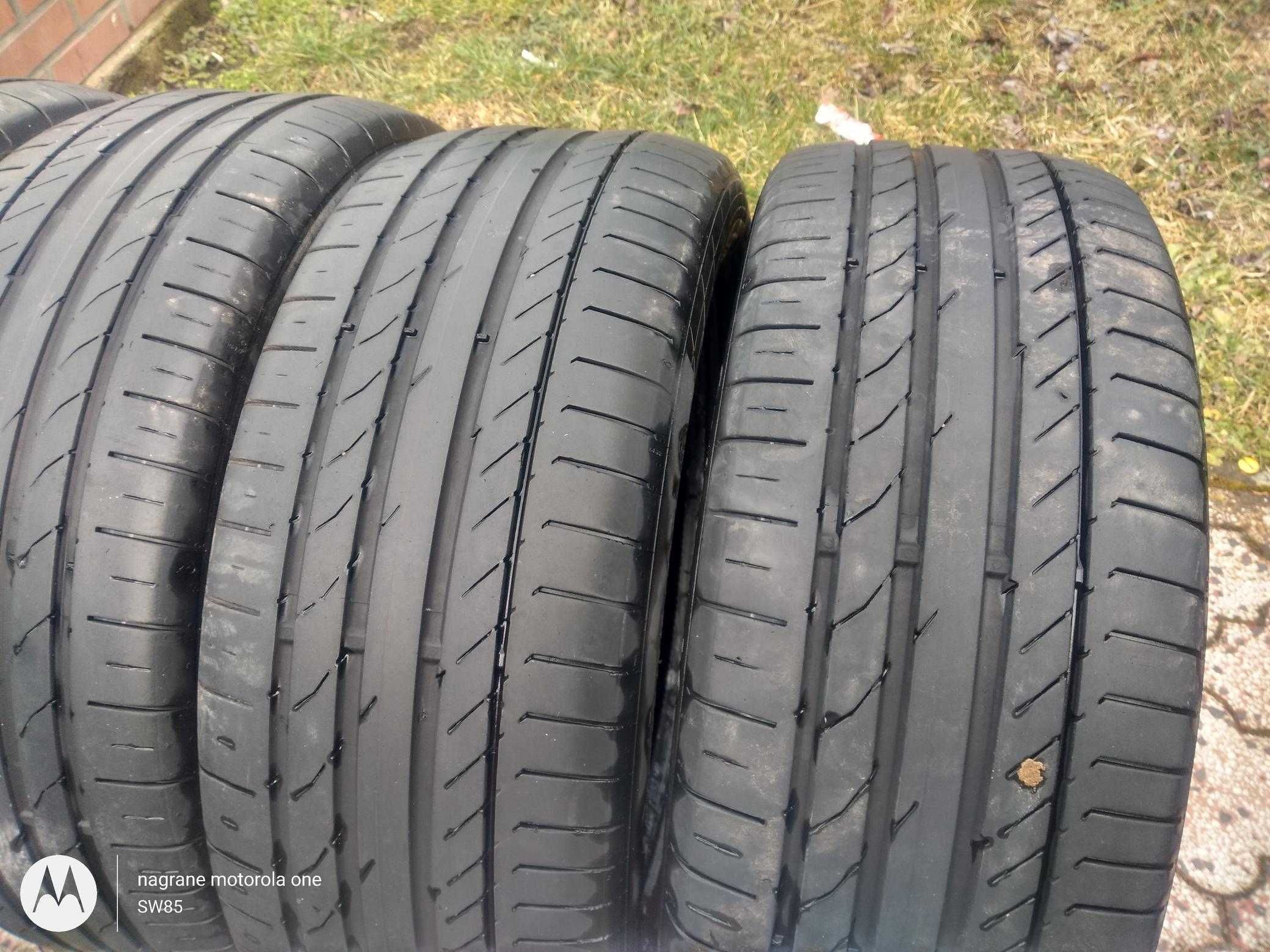 Opony letnie 235/50 R18 Continental Contact5 - kommpet