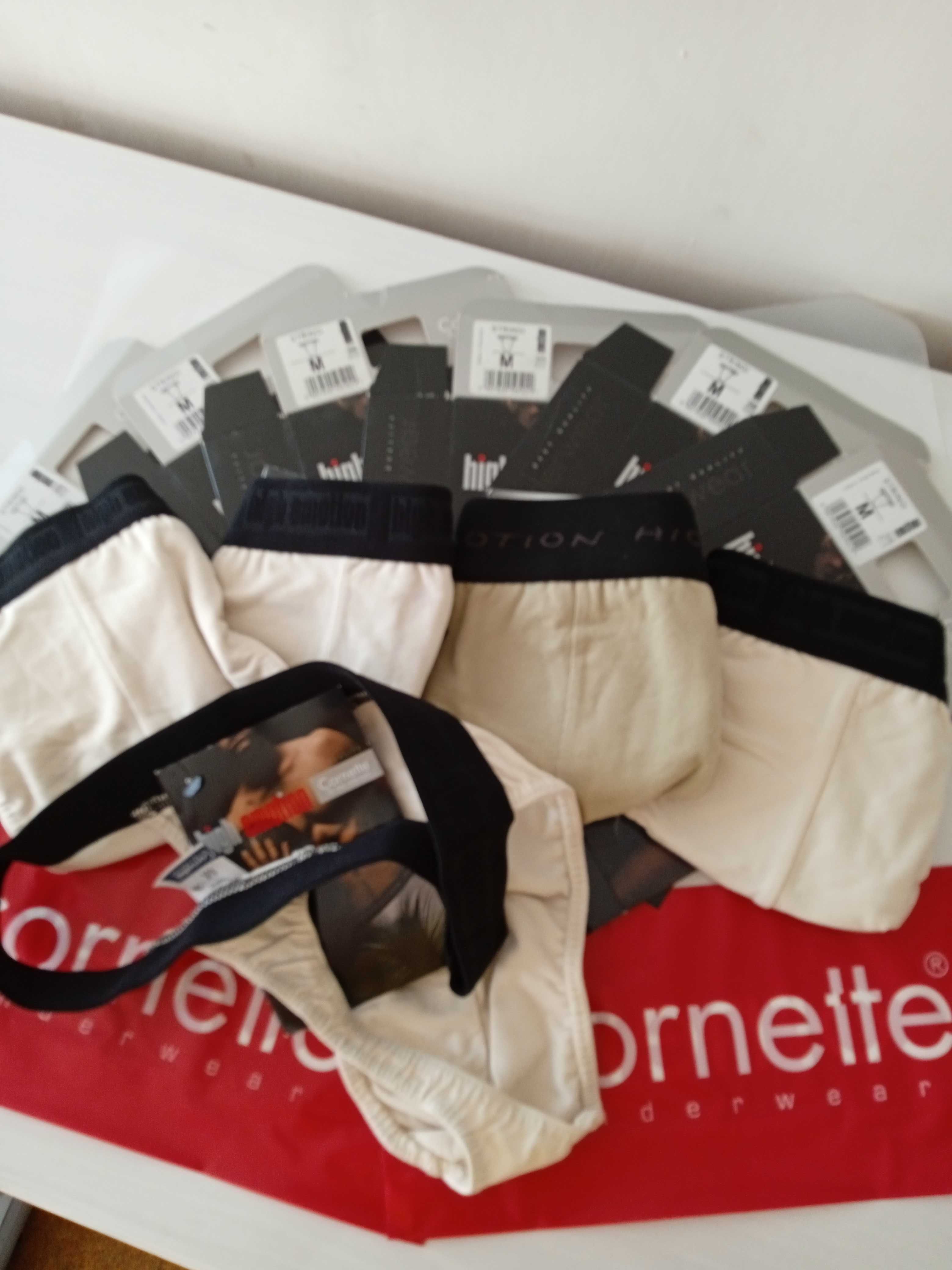 Stringi męskie High Emotion Cornette Nowe