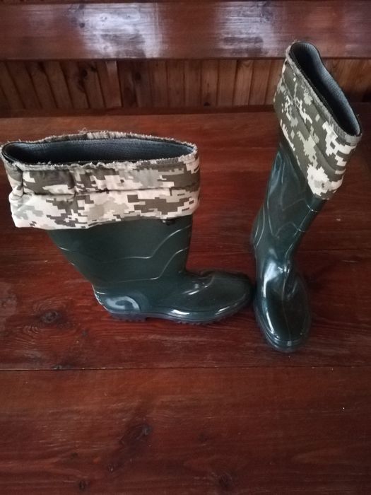 Сапоги резиновие мужские