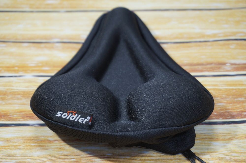 М'яка накладка чохол на велосипедне сідло, чехол на седло