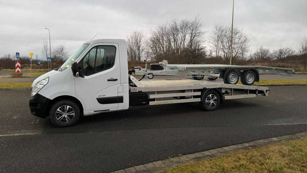 Wynajem Lawety Lubin Autolawety Renault Master Autolaweta laweta