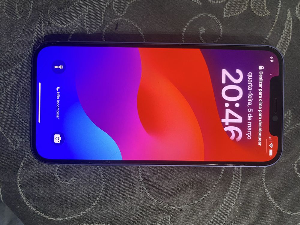 iPhone 12 Roxo - 128GB | Face ID Funcional