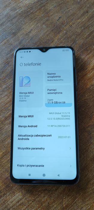 Xiaomi redmi note 8 pro