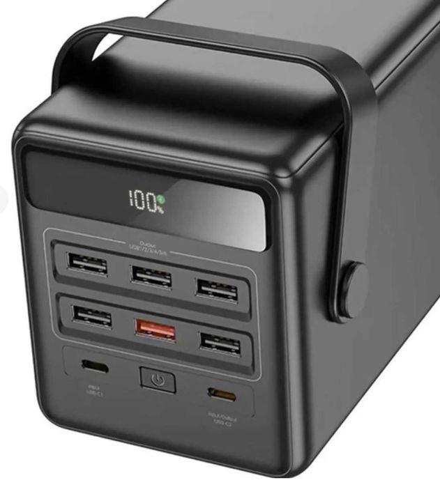 Powerbank Hoco DB03 100000mAh, потужний павербанк