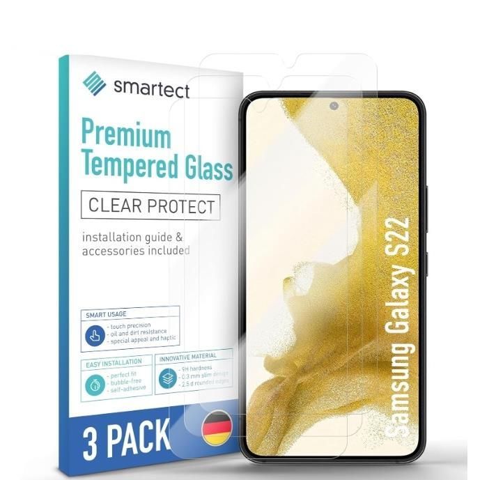 Szkło Hartowane Smartect Do Samsung Galaxy S22