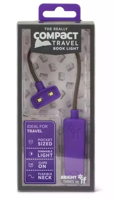 Lampka do książki, fioletowa. IF