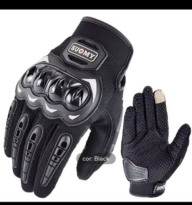 Luvas novas para mota moto com protecoes