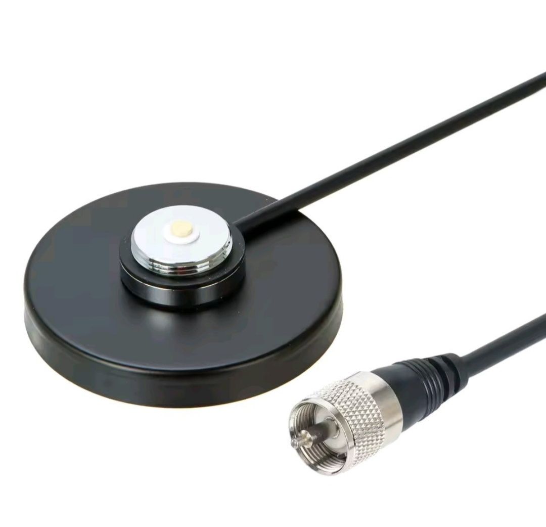 Антена, на магнітній основі, Авто, радіостанцій  UHF VHF 12cm міцна+