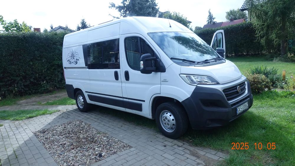 Fiat ducato  Kampervan Fiat Ducato z nową zabudową
