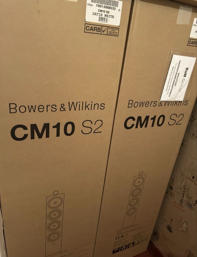 Bowers & Wilkins CM10 S2 - HI - END brytyjskie kolumny (4000€)