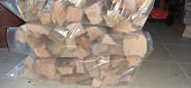 Sacos de lenha com 20 kg