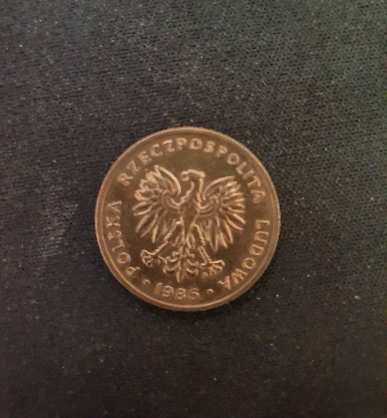 Moneta 5 zł. 1986 r. UNIKAT