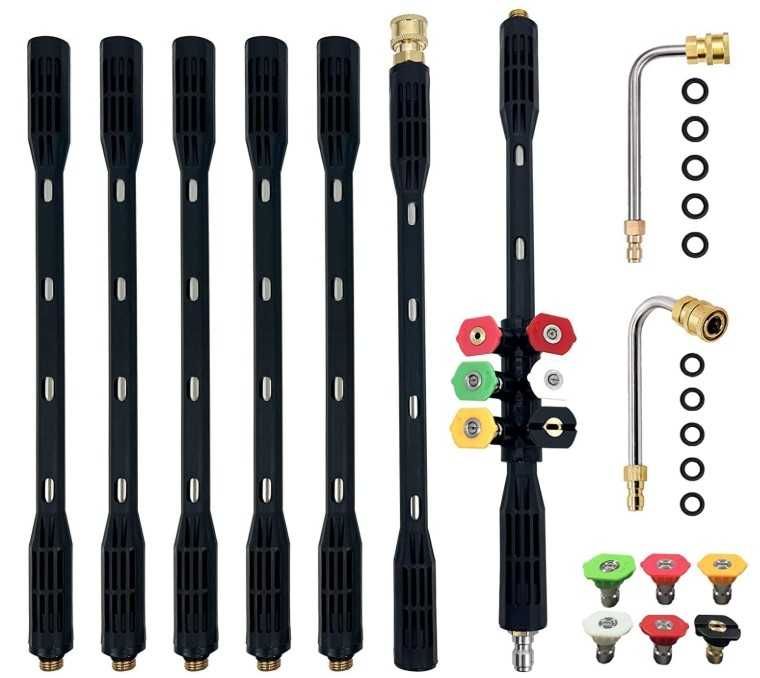 Przedłużka lancy myjki ciśnieniowej  + zestaw końcówek HoldOneLight