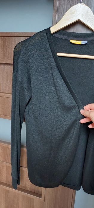 Sweterek kardigan czarny