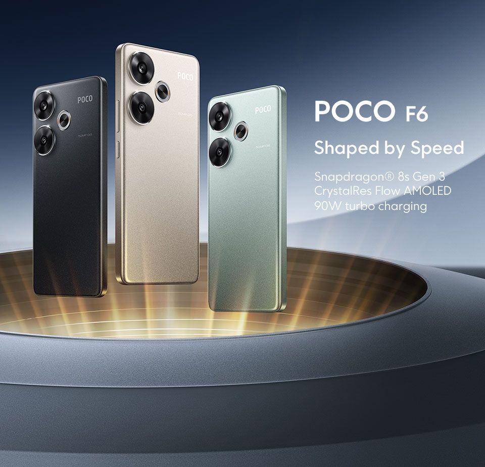 POCO F6 12/512GB новый, витринный образец