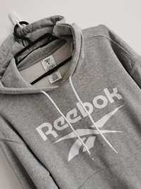 Reebok bluza sportowa męska logowana bawełniana S