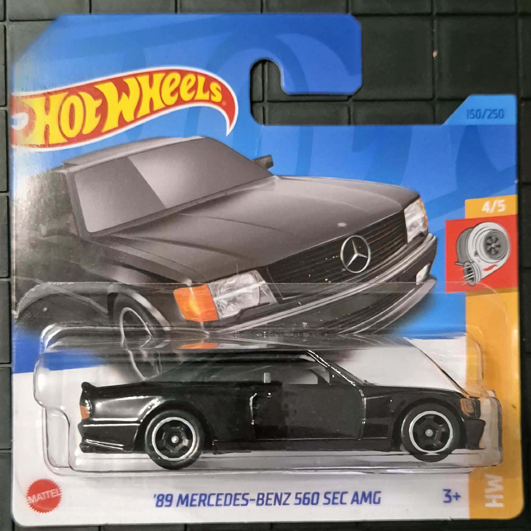 Hot Wheels 89 Mercedes-Benz 560 SEC AMG
