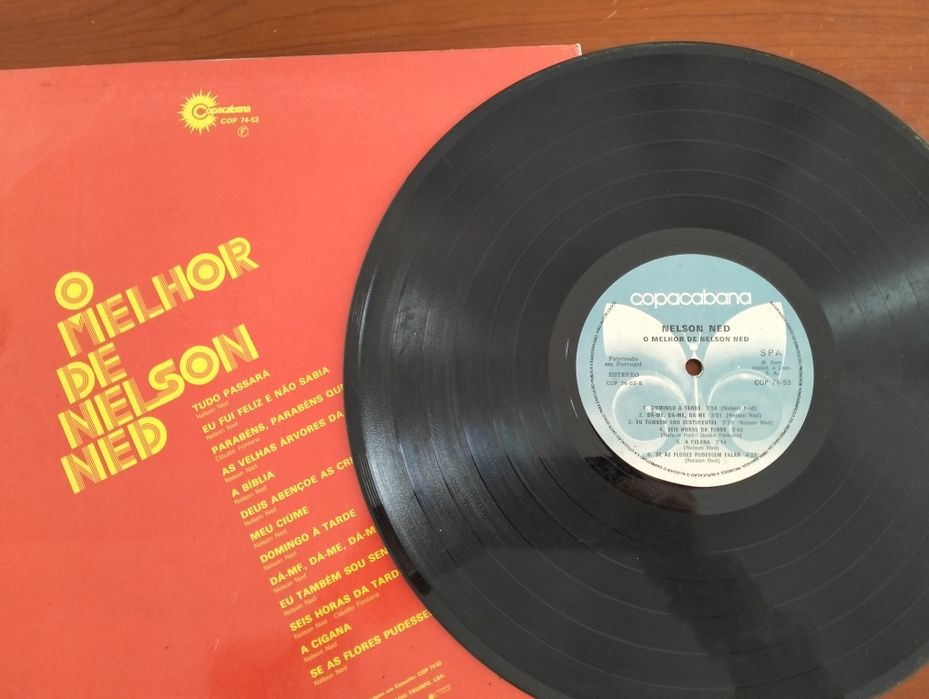 Disco de vinil LP O Melhor de Nelson Ned