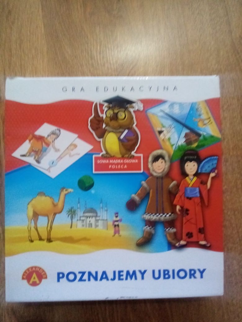 Gra edukacyjna Poznajemy ubiory