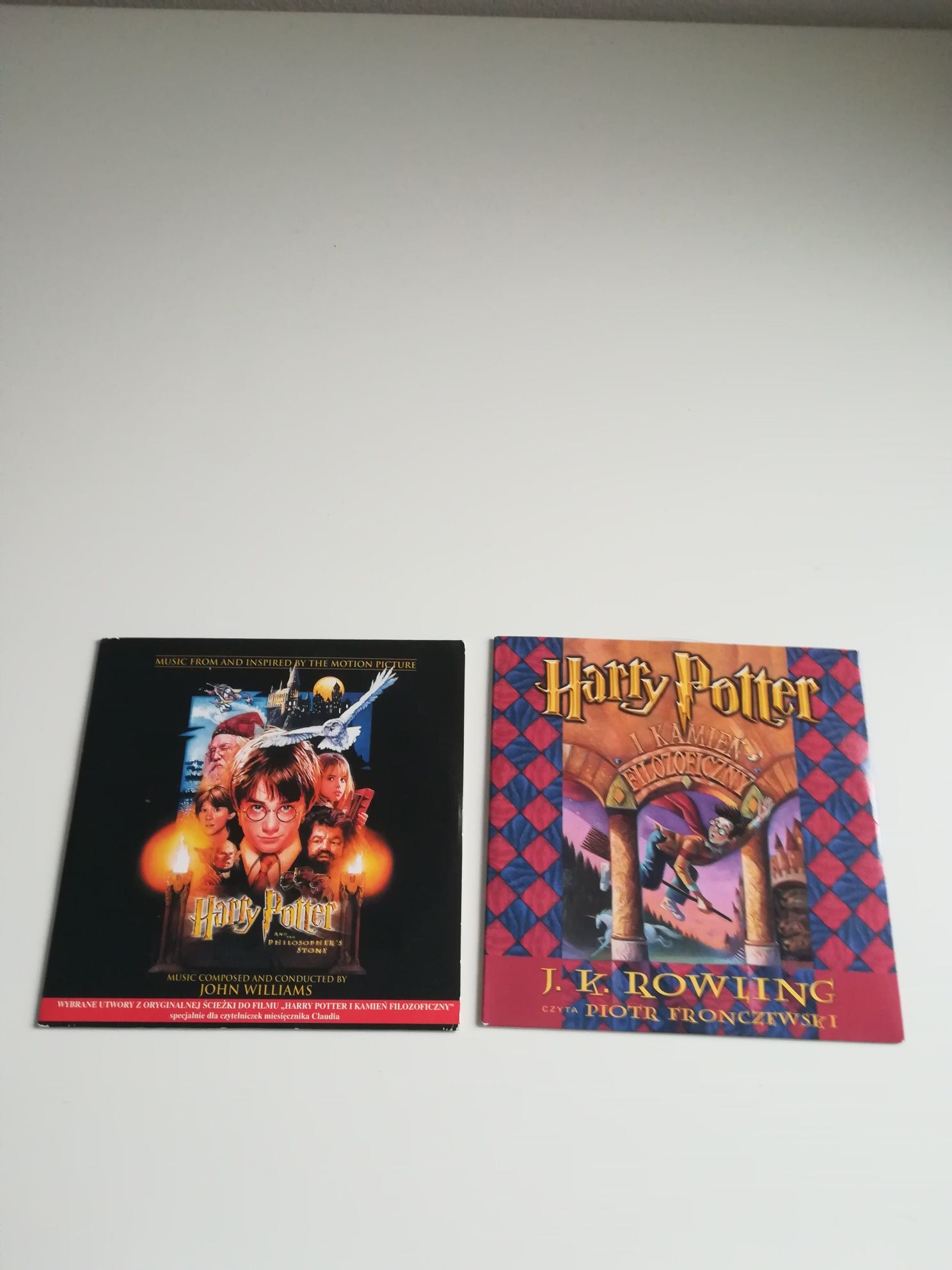 Płyty CD 2sztuki Harry Potter 2001/2002r