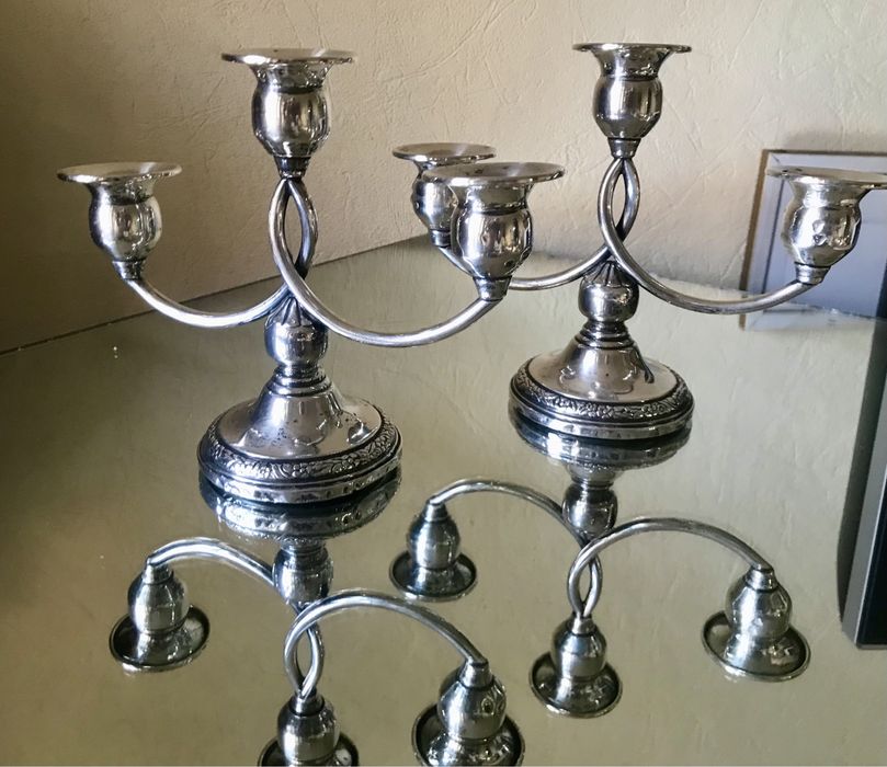 Подсвечники серебро (925)  REVERE SILVERSMITHS