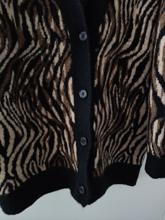 Sweter Zara kardigan gruby S 36